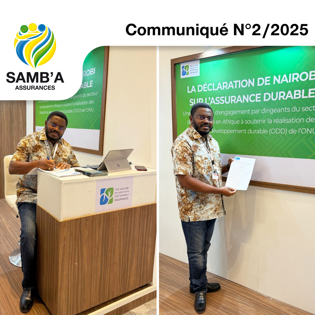 SAMB'A ASSURANCES GABON S.A.: Déclaration de NAIROBI