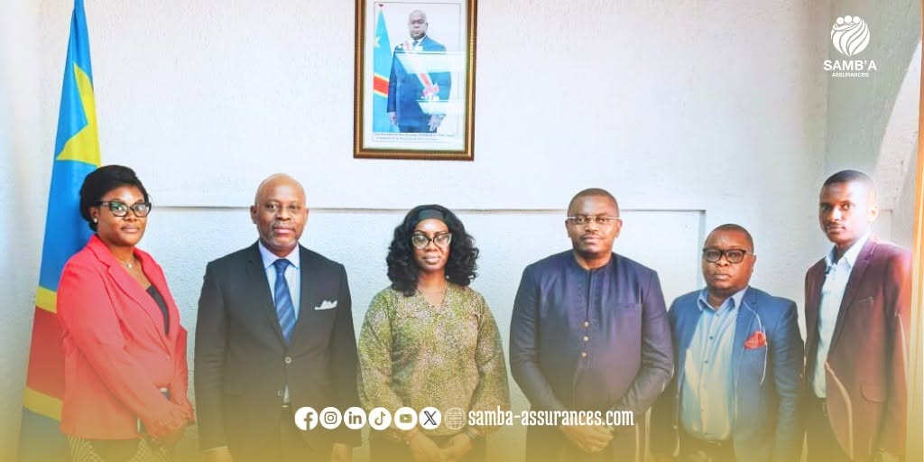 RENCONTRE ENTRE SAMB'A ASSURANCES GABON S.A ET LE DIRECTEUR GENERAL DE L'ARCA. RDC